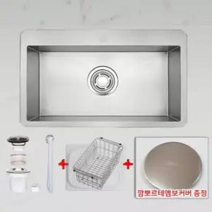 깜뽀르떼 싱크볼 씽크볼 주방 사각볼 씽크대 850 깜포르테 8535