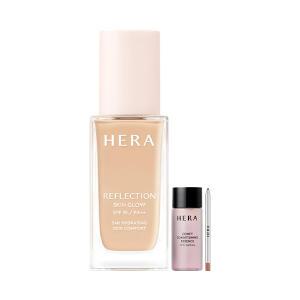 헤라 리플렉션 스킨 글로우 파운데이션 23N1, 30g, 1개+증정(컴피 컨디셔닝 에센스 15ml, 1개+스컬프트 립 컨실러 0.4g, 1개)