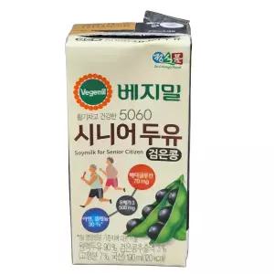 베지밀 5060 시니어두유 검은콩 190mlx96입