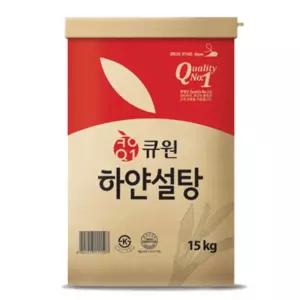 큐원 하얀설탕 15kg