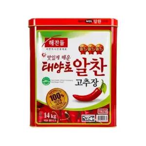 해찬들 알찬 고추장 14kg