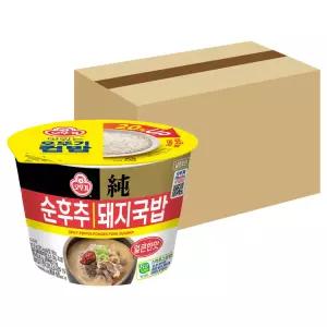 오뚜기 컵밥 순후추 돼지국밥 얼큰한맛 311.5g 12개