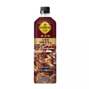 [코카콜라] 조지아카페 스위트 아메리카노 900ml x 12개 페트 커피음료