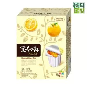 유자차액상 꽃샘 꿀유자차 포션(15입)
