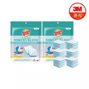 [3M] 변기에 버리는 파워클린 크린스틱 변기 청소 브러쉬 리필 15입x2개(총30입)