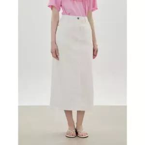 [롯데백화점]씨씨콜렉트 A라인 롱 데님 스커트 C262PSD432