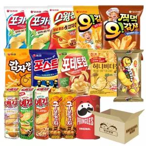 [일상점빵] 인기만점 종합 봉지과자세트 25B (감자SET)