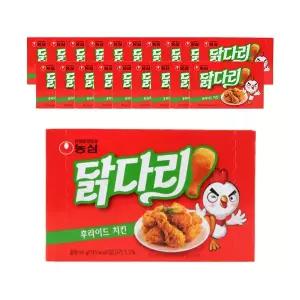 농심 닭다리후라이드 66g, 20개