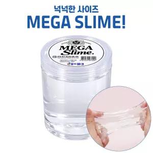 KC인증 안전한 메가 투명 클리어 슬라임 대용량 빅 사이즈