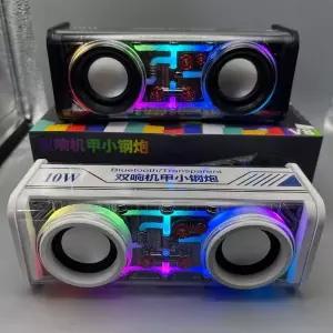 [제이큐]무선 블루투스 스피커 휴대용 RGB V1 메카 v1/v8 강화