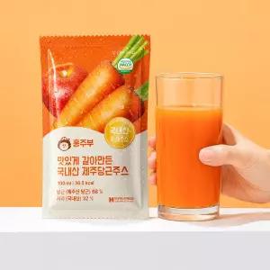 [오픈행사]홍주부 갈아만든 제주당근주스 100ml x 30포