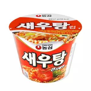 농심 새우탕 큰사발 115g 16개