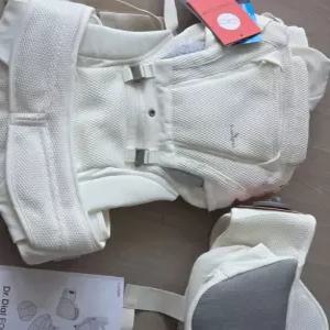 아이엔젤닥터다이얼 폴드에어 허리 편한 접히는 힙시트 아기띠 (올인원 아이보리)