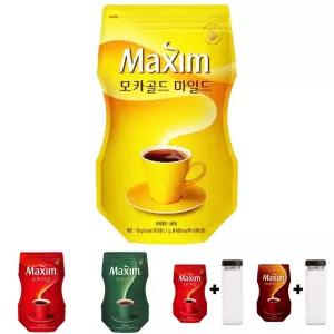 맥심 모카골드 마일드 커피 리필 170g/인스턴트/알커피/대용량/실속형/파우치/사무실/학교/가정/탕비실