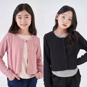 [shopDekelly]가디건 세트 티셔츠 여아 주니어 의류 초등학생 옷