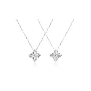 [아이스볼] Dual shine cut necklace
