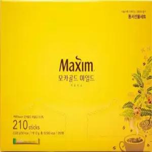 맥심 모카골드 마일드 커피믹스 210T 4박스 선물용