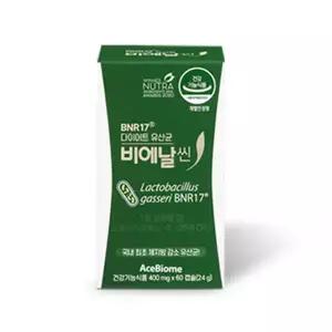 비에날씬 BNR17 다이어트 유산균 400mg 60정 1개