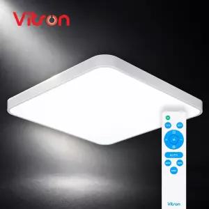 비츠온 LED 방등 리모컨 75W 삼색변환 밝기조절 사각 500mm