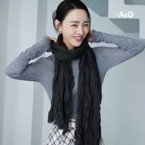 더엣지 [최초2만원인하]26FW 울블렌드 크링클 스카프2종