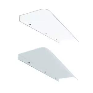 투명 캐노피 비가림 신상 창문 가림막 80x300cm 40 빗물막이 투명입체