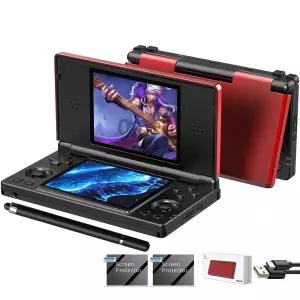 앤버닉 RG DS 안드로이드 14 휴대용 게임기 RK3568 듀얼 스크린 4인치 3+32GB
