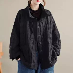지홍 가을겨울/야상/뽀글이/패딩/루즈핏/빅사이즈/오버핏/점퍼/바람막이 간절기용 얇고 가벼운 솜누빔