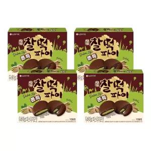 두쫀쿠 찰떡파이 피스타치오맛 300g x4개