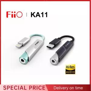 FiiO JADEAUDIO KA11 오디오 고해상도 어댑터 SMSL용 DAC 동글 헤드폰