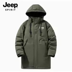 지프 JEEP SPIRIT 남녀공용 아웃도어 롱패딩 JP2375