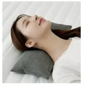 다민홈 집앤콕 경추베개 메밀 목디스크 누빔 낮잠 일자목 거북목 베개 (2)