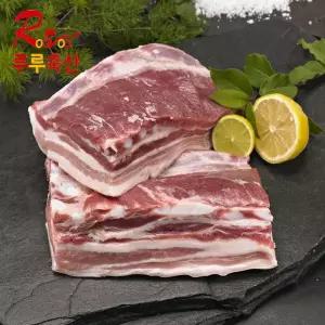 특가 돼지고기 삼겹살 2kg 판삼겹(원육) 수입돼지고기