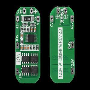 3S 10A 20A 리튬 이온 배터리 18650 충전기 보호 보드 PCB BMS 11.1V 12V 셀 모듈