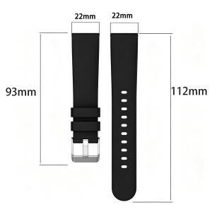 레드미 워치 5 액티브/5 라이트용 22mm 실리콘 스트랩, 레드미 스마트 워치 5 라이트/5 액티브 스포츠 밴드