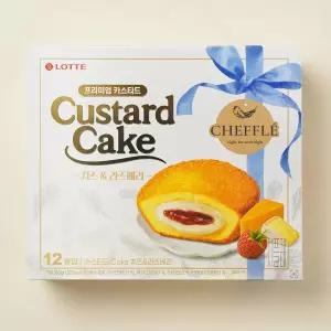 롯데웰푸드 카스타드 치즈 라즈베리 300g
