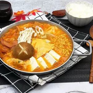 이태원 햄폭탄 부대찌개 1.2kg 밀키트 냉동 2~3인분 육수포함