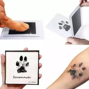 강아지 고양이 DIY 묻지않는 손도장 발도장 잉크 키트