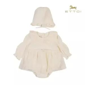 [롯데백화점]에뜨와 애나레이스바디수트SET 07S727986/임신,출산,신생아,백일,조카선물,축하선물