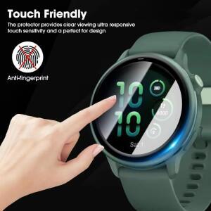 Garmin Vivoactive 6 화면 보호기 HD 필름용 Garmin Vivoactive6용 시계 커버 긁힘 방지 필름 액세서리(유