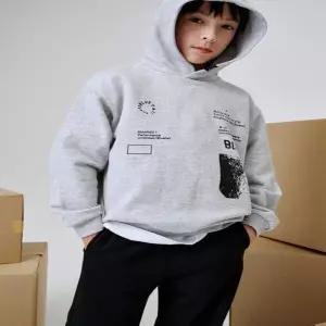 [블루테일] AAG7TS10MG 멜란지그레이 에센셜 후드 티셔츠