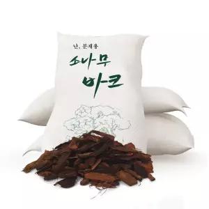 소나무 바크 40L 화분 조경 멀칭재 토양개량 대용량 분갈이흙 찐바크