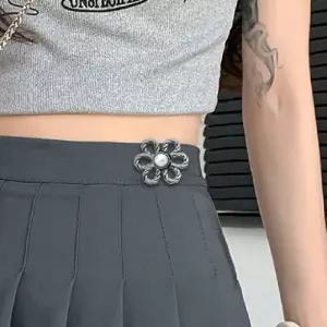 바지허리줄이는단추 플라워 줄임핀 허리줄이기