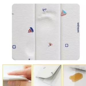 PVC 양면 쿠션 매트 약35x30cm 마린 생활방수 발매트 B91145 소음완화 아이방
