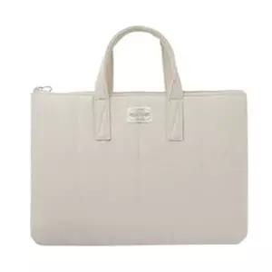 히즈플랜 쿠션 손잡이형 태블릿 파우치 36 x 26 cm, 갤럭시탭, 아이패드, 베이지