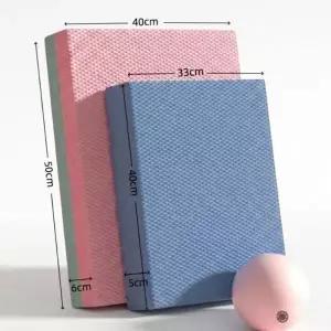 무릎보호매트 두툼한 요가 운동 쿠션 블럭 50x40x6