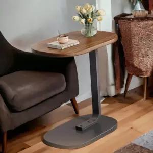베르 사이드테이블 3color 61cm C커브 모던테이블 소파테이블 침대테이블