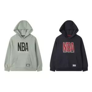 [갤러리아] (NBA키즈)컬러 레터링 기모 후드티(K264TH020P)