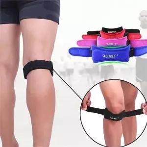 무릎 스트랩 스포츠 운동용 슬림형 무릎 보호대 조절형 압박 밴드 아웃도어 배드민턴 트레이닝 테니스