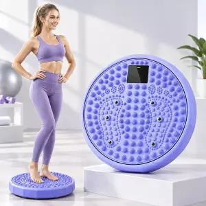 유니케이 발지압판 회전지압매트 트위스트 마사지 원반 360도