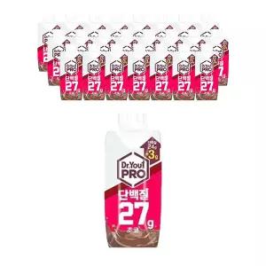 닥터유프로 27g 고함량 단백질드링크 초코 250ml, 24개
